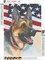 Diamond Painting American Flag and Police Dog Art Kits for Adults Embroidery Paintings DIY 5D Home Wall Decor